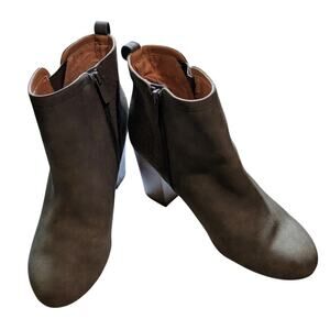 Torrid Olive Green Women's Booties Ankle Boots Size 11W